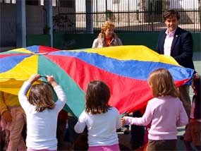 Más de 30 niños disfrutaron de la ludoteca de Semana Santa en el colegio Carlos Ruiz