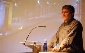 Mariano Rodríguez, en un momento del acto celebrado en el Centro Cultural 