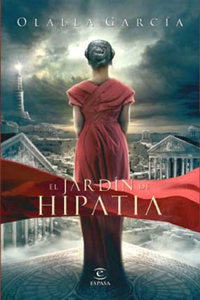 Portada del libros ‘El jardín de Hipatia’ cuyo autor estará esta tarde en Guadarrama