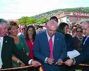 Imagen de la inauguración de la plaza en septiembre de 2005 (Foto: ARCHIVO)