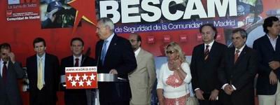 Imagen del acto celebrado en Torrelodones con motivo de la inauguración del nuevo complejo de seguridad (Foto: ARCHIVO)