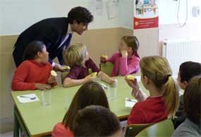 Desayunos cardiosaludables en los colegios de Galapagar