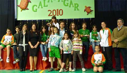 La primera Gala del Deporte de Galapagar se celebra con un lleno absoluto en las gradas