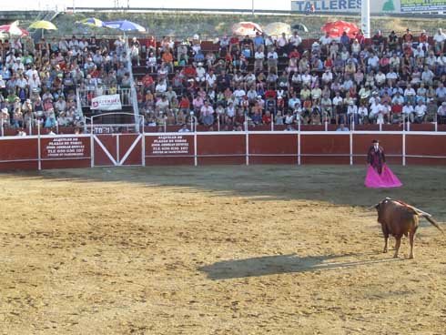 Imagen de uno de los festejos en la feria taurina de Santiago Apóstol 