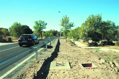 Nuevas mejoras en el alumbrado y la señalización de la M-620 en Alpedrete