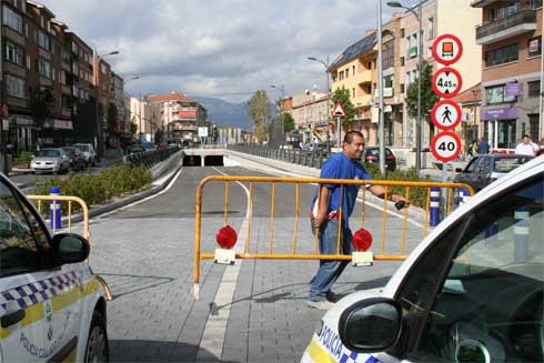 Las obras del túnel-parking terminaron con un año y medio de retraso