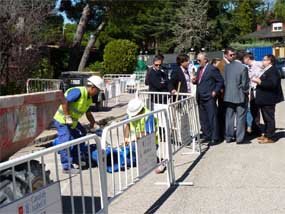 Empiezan los trabajos para renovar la red de agua en la urbanización Parquelagos