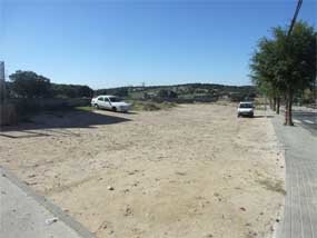 Vista de la vía pecuaria Camino de Robledo