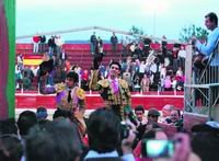 La feria de Guadarrama, como modelo en Cuéllar / A. BLANCO