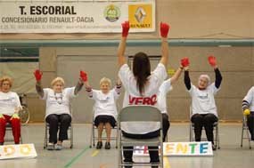 Nuevo encuentro de gimnasia para personas mayores en San Lorenzo 