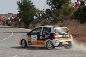 Rubén Gracia empieza segundo en la Challenge Twingo en Villajoyosa 