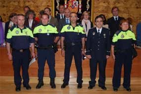 Distinciones a cinco agentes de Torrelodones