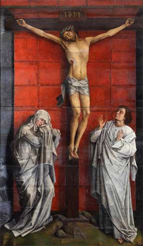 El Prado y Patrimonio restaurarán  ‘El Calvario’ de Rogier Van der Weyden