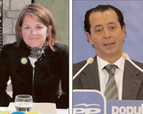 Elena Biurrun y Javier Laorden se disputan la Alcaldía