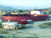 Plaza de toros portátil