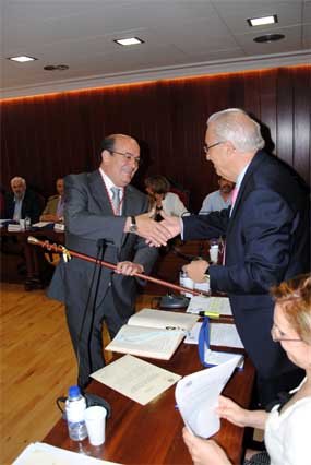 Antonio Vicente afronta ya su segundo mandato en El Escorial