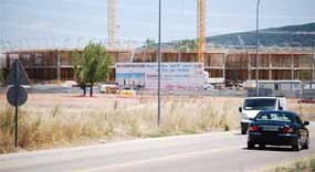 Estado actual de las obras del hospital de Villalba 