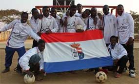 San Lorenzo participa en un proyecto que  une solidaridad y deporte en Zambia