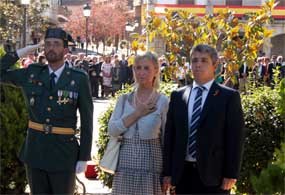 Galapagar y Colmenarejo celebran de forma conjunta el homenaje a la bandera