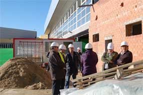 Las obras del Centro de Agua y Salud de San Lorenzo entran en la recta final