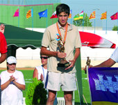 El galapagueño Daniel Aranda, campeón de España de tiro con arco olímpico