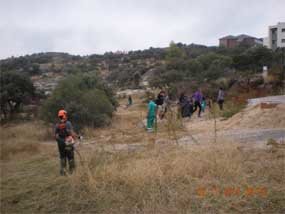 Tras el acuerdo con el Ayuntamiento de Torrelodones, la Comunidad limpia el Monte de los Ángeles