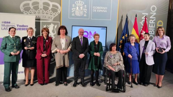 Compromisos con la igualdad: Entrega de los Reconocimientos '8M. 8 Mujeres, 8 Motivos' de la Delegación del Gobierno en Madrid