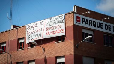 La falta de personal colapsa la formación de los bomberos de la Comunidad de Madrid