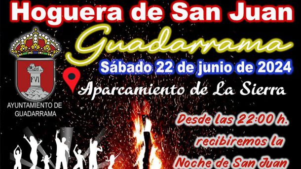 La hoguera de la Noche de San Juan se celebra este sábado en Guadarrama