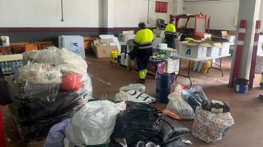 Collado Villalba habilita el edificio de la Brigada de Obras y el Centro de Iniciativas para la recogida de productos para los afectados por la DANA