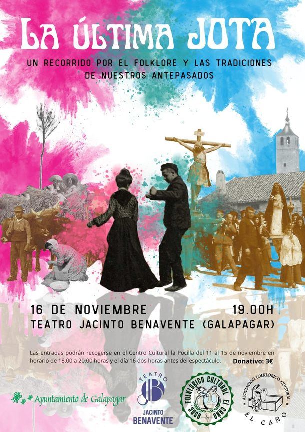 Homenaje al folklore en Galapagar en beneficio de los damnificados por la DANA