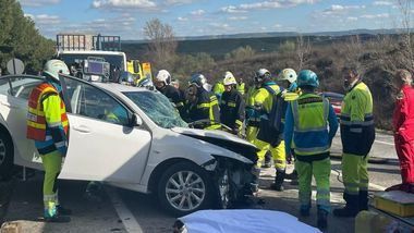 El SUMMA 112 de la Comunidad de Madrid ha atendido a más de 1.000 personas en accidentes de tráfico este año