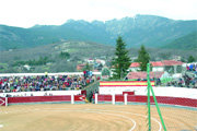 Vista de la plaza de toros de Cercedilla (Foto: M. G.)