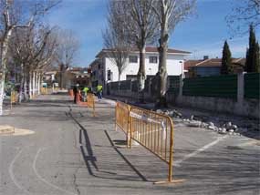 Comienzan las obras de la terminal de autobuses en el entorno del parque de La Nava