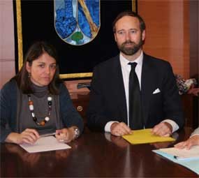 Una delegación de la embajada de Bélgica visita Torrelodones