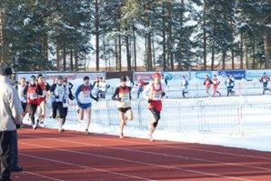 El atleta de Guadarrama, en la prueba de cross (Foto: Cedida)