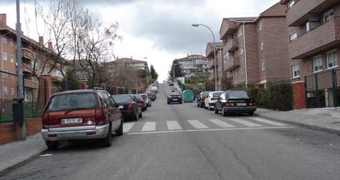 Nueva reordenación del tráfico en el Parque de La Coruña de Collado Villalba