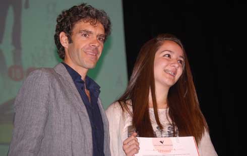 José Tomás ‘reaparece’ en Galapagar para entregar los premios del concurso escolar que organiza la Fundación que lleva su nombre