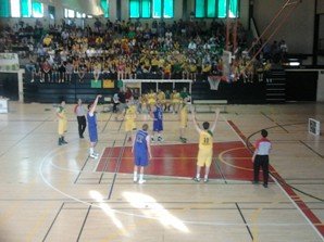 Imagen del encuentro en el pabellón Quique Blas de Collado Villalba (Foto: Cedida)