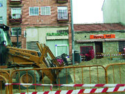 El lunes se cierra la calle Honorio Lozano al tráfico de vehículos (Foto: ARANCHA ORTEGA)