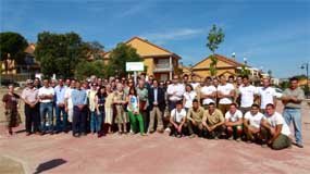 Se inaugura el nuevo parque de Río Monte, que lleva el nombre de Saturnino Fernández