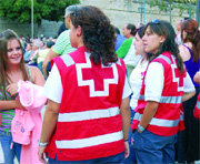 Algunos de los finalistas como voluntarios de Cruz Roja (Foto: ARCHIVO)