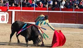 Triunfo grande de David Martín Escudero en la feria de novilladas de Guadarrama