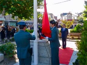 Mañana se celebra el homenaje a la bandera con motivo del Día de la Hispanidad