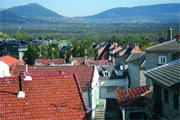 Vista de la Sierra desde la localidad de Guadarrama (Foto: ARCHIVO)