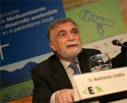 El consejero de Medio Ambiente, Mariano Zabía (Foto: C. M.)