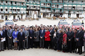 El presidente regional se reunió en Chinchón con más de 100 alcaldes