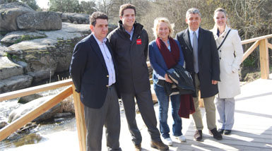 Terminan los trabajos de mejora del entorno del río Guadarrama a su paso por La Navata