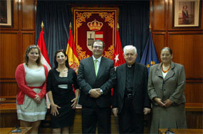 San Lorenzo entrega a Cáritas y Cruz  Roja la recaudación del concierto solidario