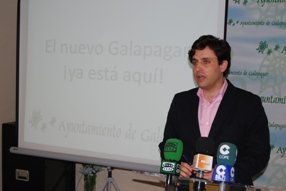 El regidor, Daniel Pérez Muñoz, en rueda de prensa (Foto: E. P.)